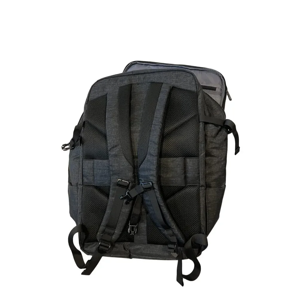 Mokin Gray Clamshell Computer Backpack XL